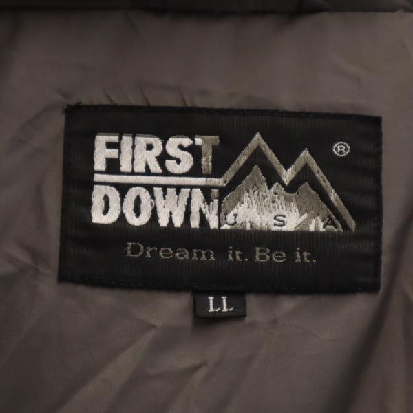 FIRSTDOWN ファーストダウン 90s オールド ダウンジャケット LL ホワイト系 メンズ