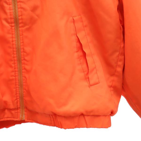 HELLY HANSEN ヘリーハンセン 80s ヴィンテージ 裏フリース ナイロンジャケット M オレンジ系 メンズ