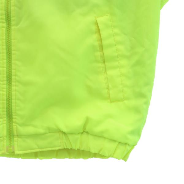 HELLY HANSEN ヘリーハンセン 80s ヴィンテージ スポーツジャケット 蛍光黄 裏フリース素材 メンズ