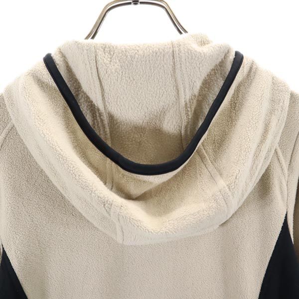 Columbia コロンビア アウトドア フリースジャケット S グレージュ パーカー レディース