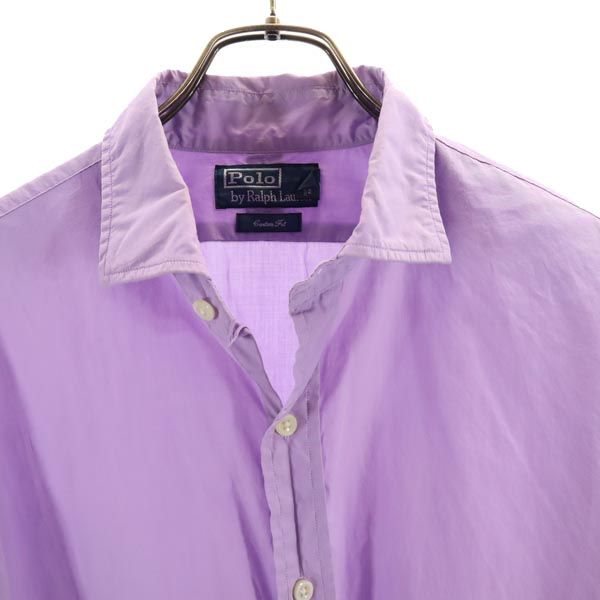 Polo by Ralph Lauren ポロバイラルフローレン 長袖 シャツ L パープル系 メンズ