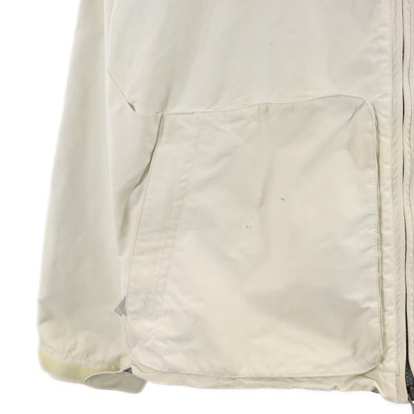 BURTON バートン スノーボード ナイロンジャケット L グレー×白 裏メッシュ メンズ