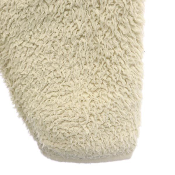 BURTON バートン スノーボード 長袖 プルオーバー ボア フリースジャケット XS ベージュ系 ロゴ スキー フード メンズ