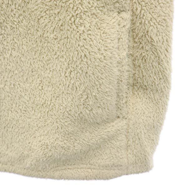 BURTON バートン スノーボード 長袖 プルオーバー ボア フリースジャケット XS ベージュ系 ロゴ スキー フード メンズ