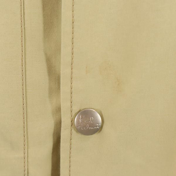 Karl Helmut カールヘルム ゴアテックス 長袖 ナイロンジャケット カーキ系 ロゴ メンズ