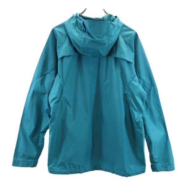 MARMOT マーモット アウトドア 長袖 ジップパーカー XL ブルー系 ロゴ メンズ