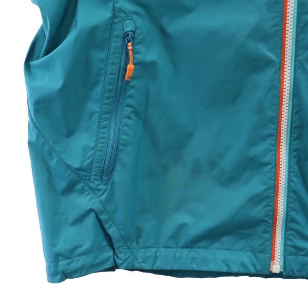 MARMOT マーモット アウトドア 長袖 ジップパーカー XL ブルー系 ロゴ メンズ