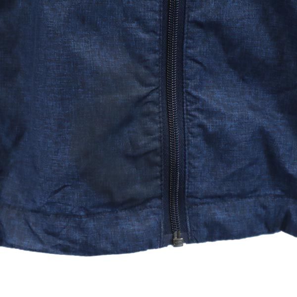 Columbia コロンビア 長袖 アウトドアジャケット M ネイビー系 ロゴ フード レディース