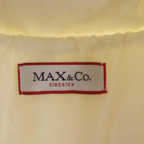 MAX&CO マックスアンドコー ダウンジャケット 40 ホワイト レディース