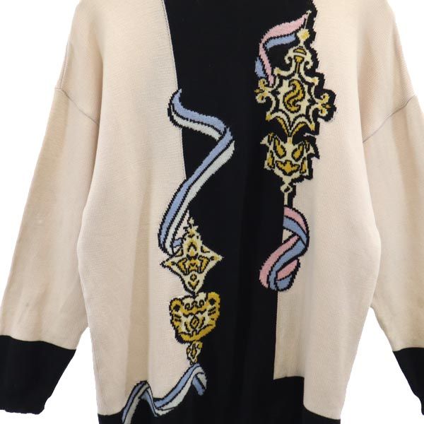 ESCADA エスカーダ ウール100％ 長袖 セーター 38 ニット レディース