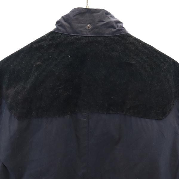 Barbour バブアー ワックス オイルドジャケット S ネイビー CRIEFF WAX JACKET メンズ