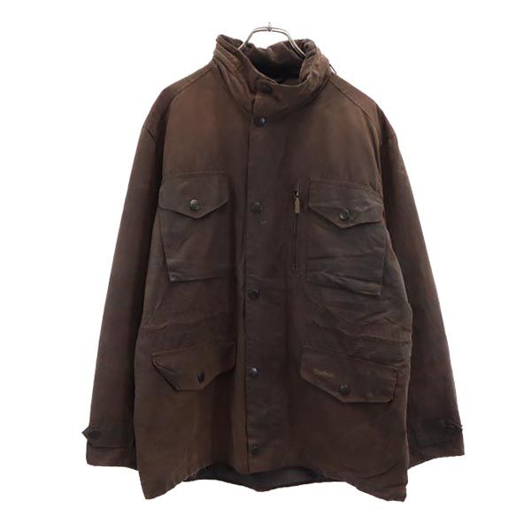 Barbour バブアー SAPPER オイルドジャケット L ブラウン ワックス メンズ