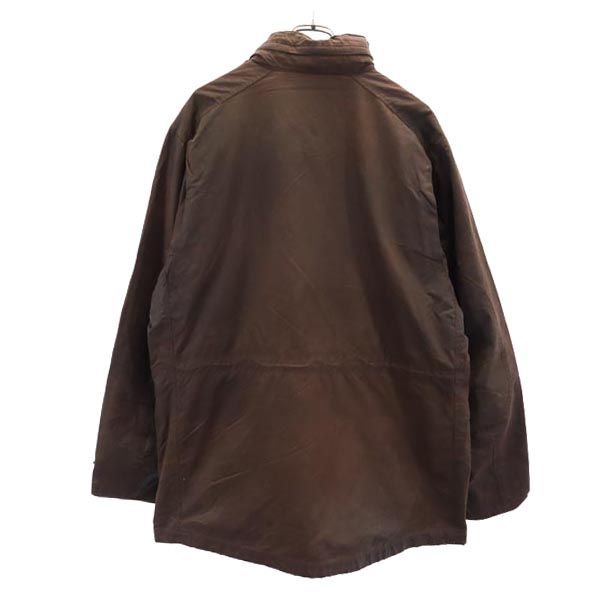 Barbour バブアー SAPPER オイルドジャケット L ブラウン ワックス メンズ