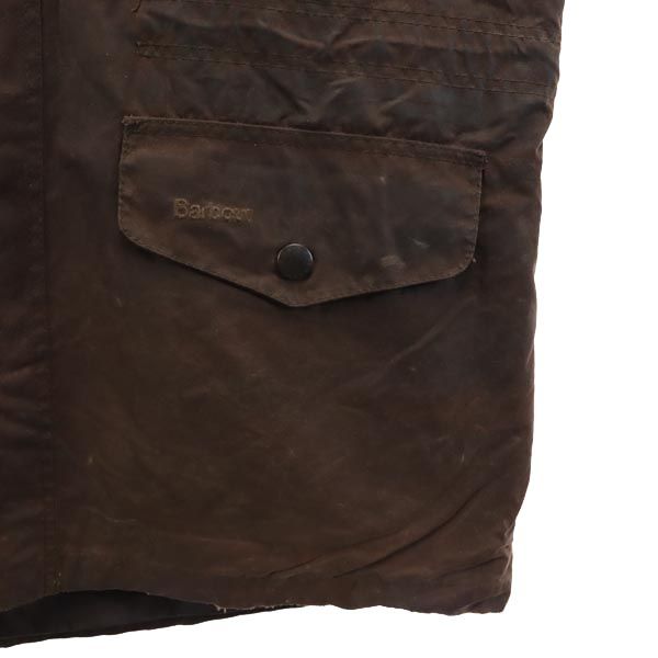 Barbour バブアー SAPPER オイルドジャケット L ブラウン ワックス メンズ