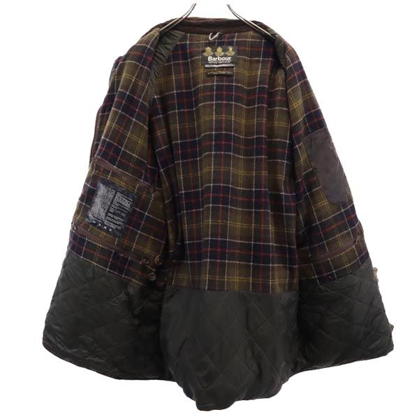 バブアー BEAUCHAMP ビューチャンプ オイルドジャケット C44 カーキブラウン Barbour ワックス メンズ