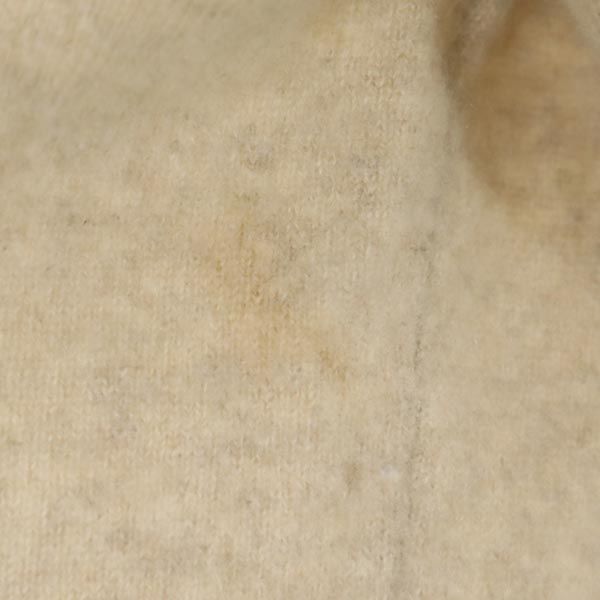 NEVADA ネバダ カシミヤ100％ 7分袖 クルーネック ニット F ベージュ セーター レディース