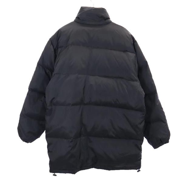 フィラ ダウンジャケット M ブラック系 FILA ロゴ 刺繍 メンズ