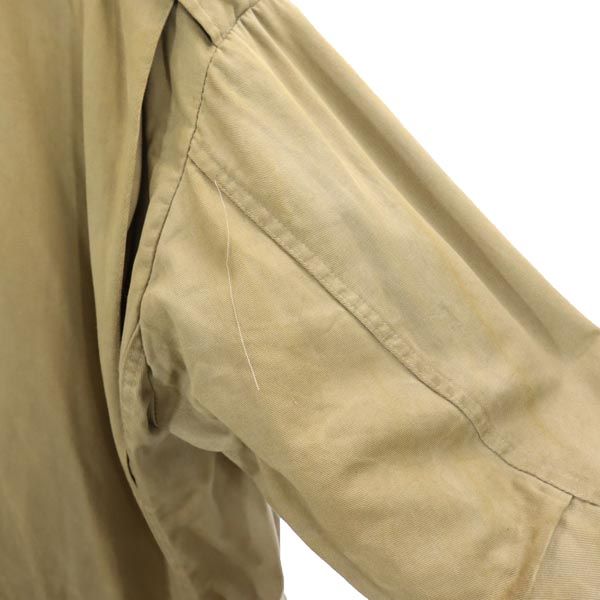 USA製 フィールドジャケット L ベージュ ミリタリー メンズ