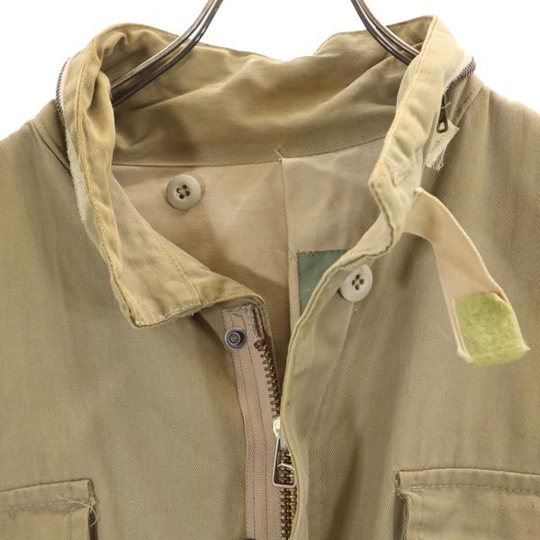 USA製 フィールドジャケット L ベージュ ミリタリー メンズ