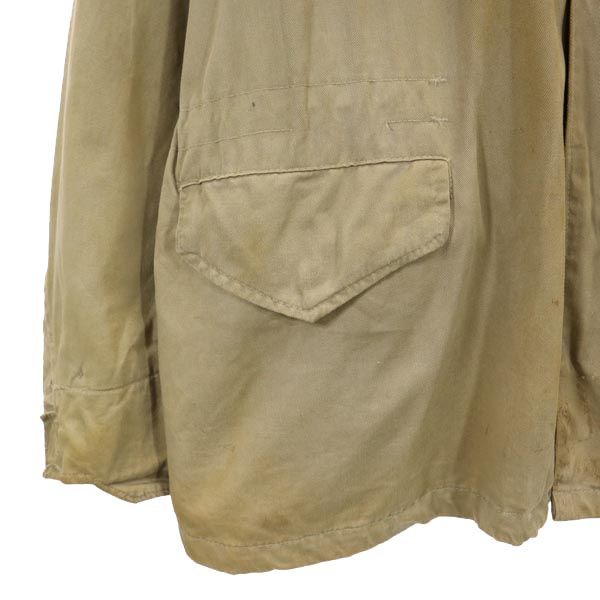 USA製 フィールドジャケット L ベージュ ミリタリー メンズ