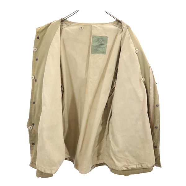 USA製 フィールドジャケット L ベージュ ミリタリー メンズ