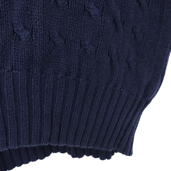 Polo by Ralph Lauren ポロバイラルフローレン 長袖 Vネック ニット ブルー セーター メンズ