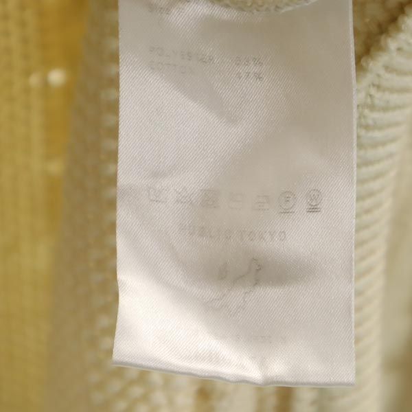PUBLIC TOKYO パブリックトウキョウ 日本製 長袖 ニット F オフホワイト セーター レディース