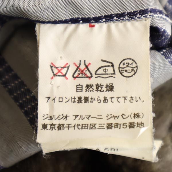 Emporio Armani エンポリオアルマーニ フェイクファー ジャケット 38 グレー系 レディース