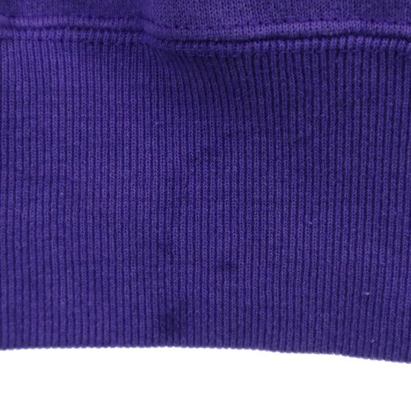 アスレチックザデプト 90s オールド プリント 長袖 スウェット トレーナー L パープル系 athletic dept 裏起毛 メンズ