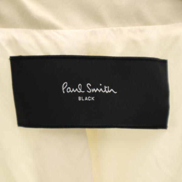 Paul Smith ポールスミス 日本製 チェック 長袖 テーラードジャケット 40 ホワイト系 レディース