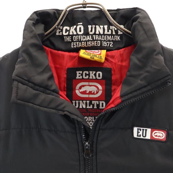 ECKO UNLTD エコーアンリミテッド 中綿ジャケット 150 ブラック キッズ