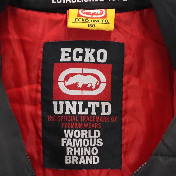 ECKO UNLTD エコーアンリミテッド 中綿ジャケット 150 ブラック キッズ