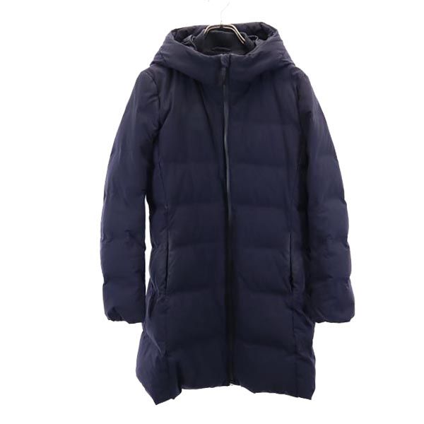 UNIQLO ユニクロ シームレス ダウンジャケット L ネイビー レディース