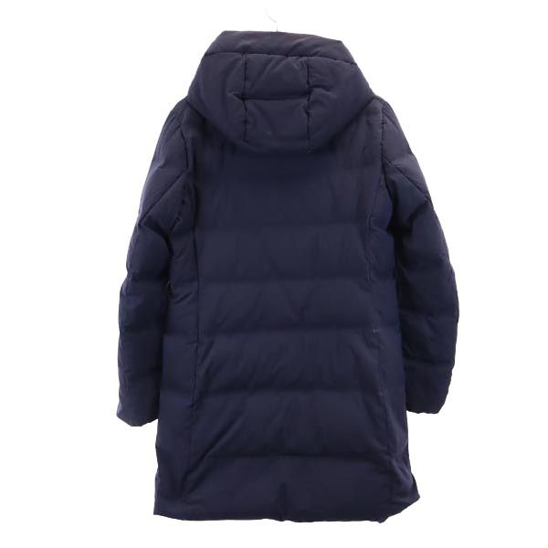 UNIQLO ユニクロ シームレス ダウンジャケット L ネイビー レディース