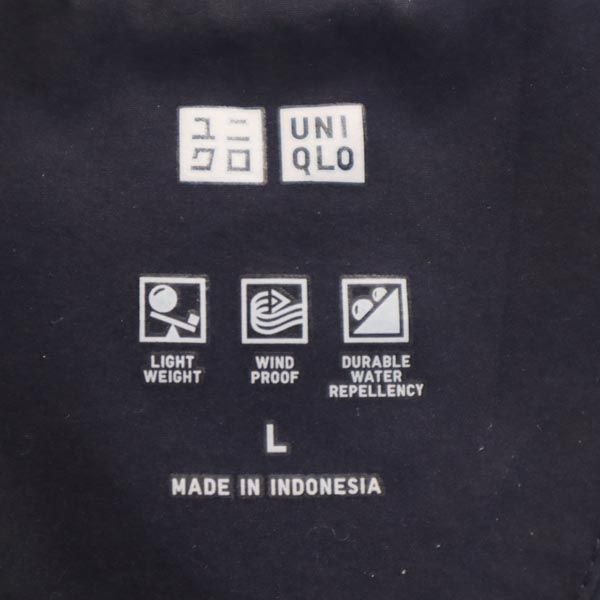 UNIQLO ユニクロ シームレス ダウンジャケット L ネイビー レディース