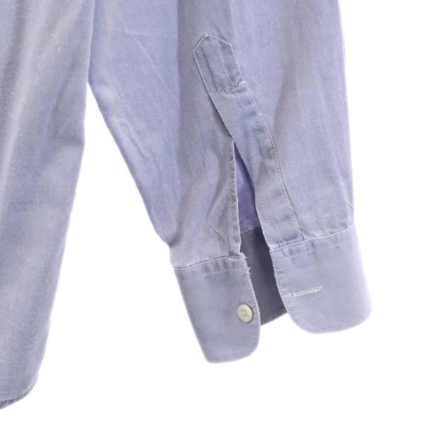 ARMANI JEANS アルマーニジーンズ イタリア製 長袖 シャツ S ブルー系 メンズ