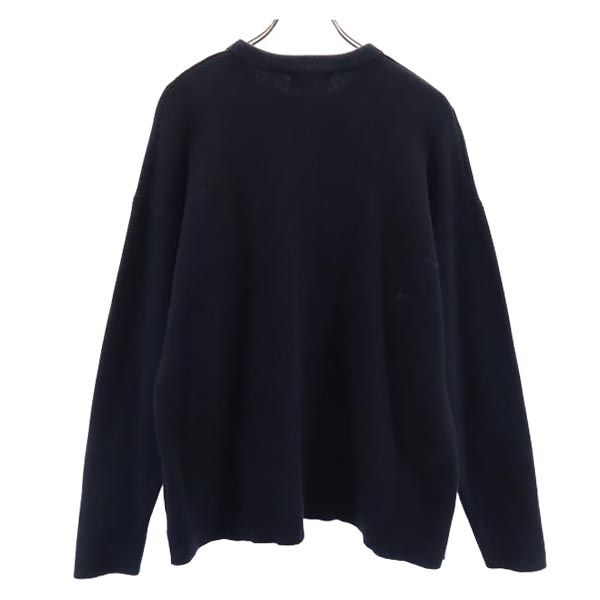 CLANE HOMME クラネオム 長袖 セーター 1 ネイビー系 ニット メンズ
