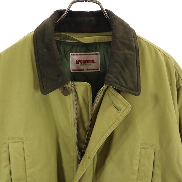 McGregor マックレガー 日本製 中綿ジャケット M イエロー系 レディース