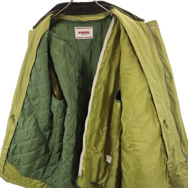 McGregor マックレガー 日本製 中綿ジャケット M イエロー系 レディース