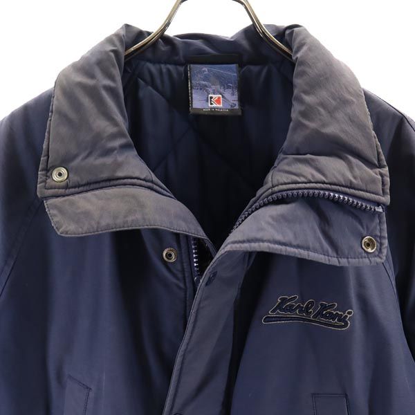Karl Kani カールカナイ 中綿ジャケット L ネイビー系 メンズ