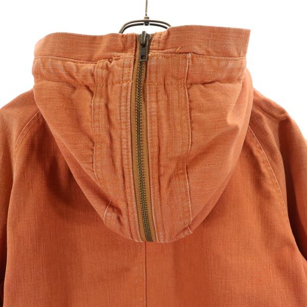 ジョンブル デニムジャケット L オレンジ系 Johnbull フード メンズ