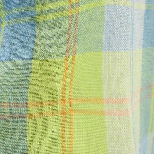 ジェイクルー 90s 巨人タグ チェック柄 長袖 シャツ M グリーン系 J.CREW メンズ