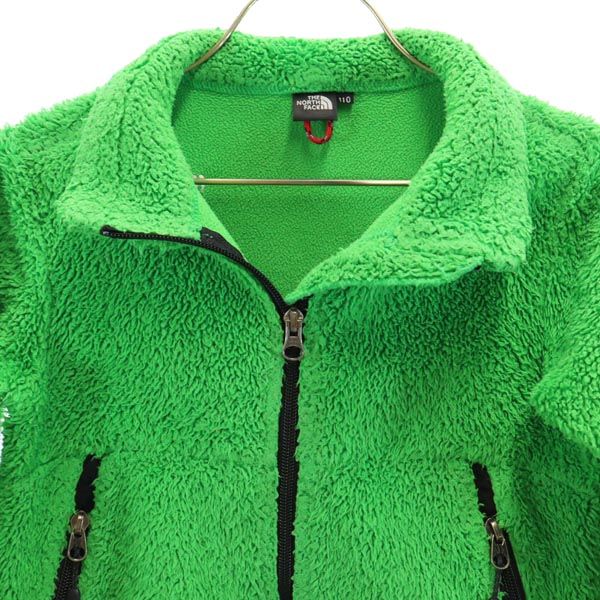 THE NORTH FACE ノースフェイス アウトドア NAJ71210 フリースジャケット 110 グリーン VERSA LOFT JACKET キッズ