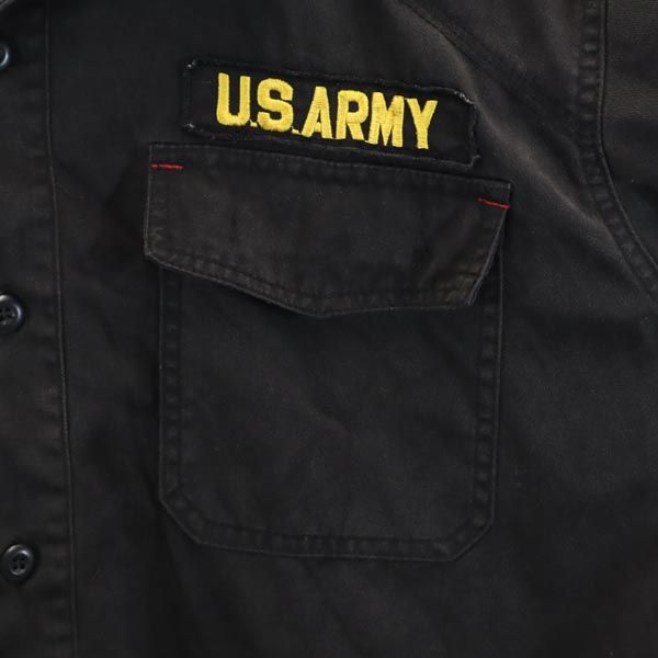 U.S.ARMY ユーエスアーミ ミリタリージャケット M ブラック系 メンズ