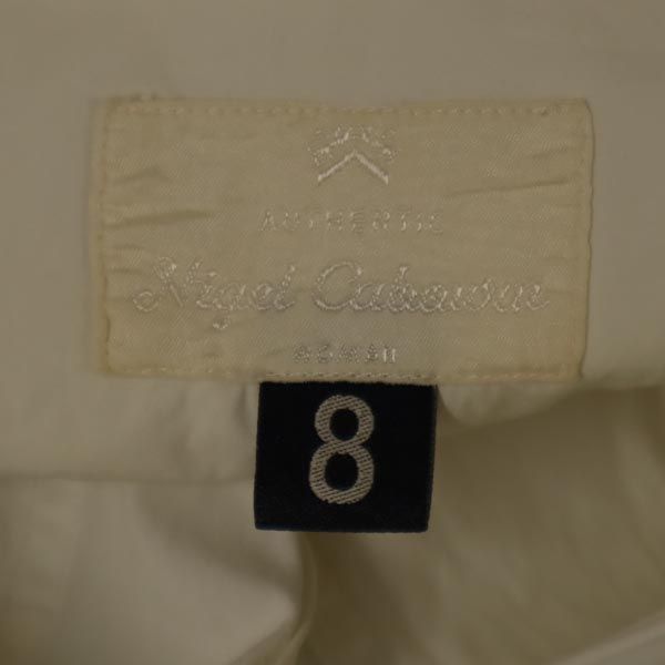 Nigel Cabourn ナイジェルケーボン 長袖 コットンシャツ 8 ホワイト系 レディース