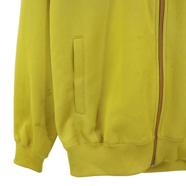 チャンピオン 90s 日本製 オールド 長袖 ジップジャケット L イエロー系 Champion メンズ