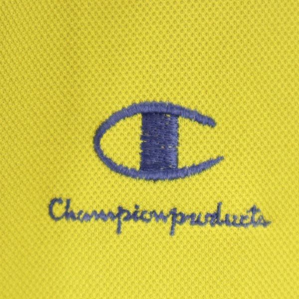 チャンピオン 90s 日本製 オールド 長袖 ジップジャケット L イエロー系 Champion メンズ