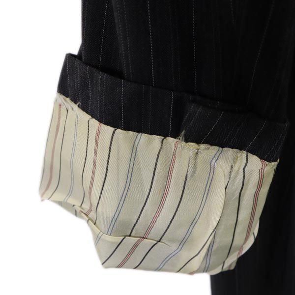 Polo by Ralph Lauren ポロバイラルフローレン 日本製 ウール ストライプ 長袖 テーラードジャケット C96-W84-T180 グレー系 メンズ