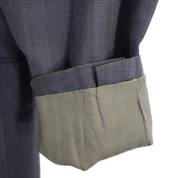 Burberrys バーバリーズ 90s ウール100％ オールド チェック 長袖 テーラードジャケット 82-80-170 グレー系 メンズ