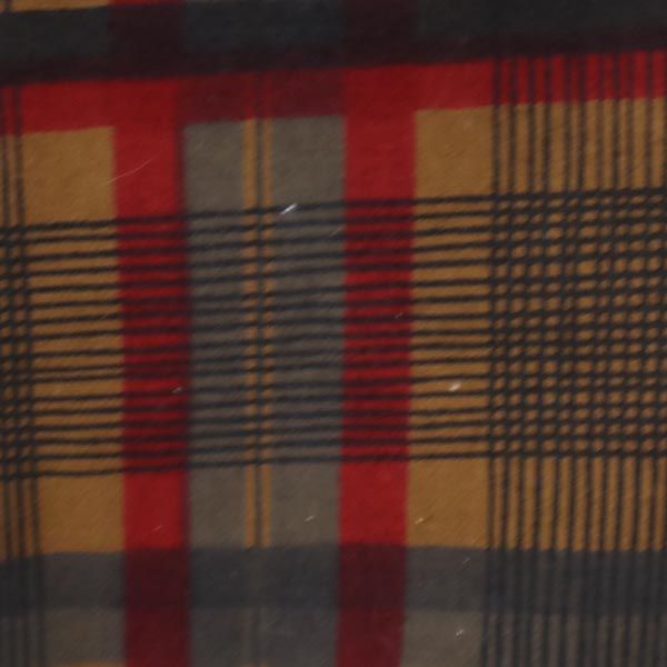 GIVENCHY ジバンシィ オールド チェック柄 長袖 ハーフボタン シャツ 9 ブラウン系 レディース